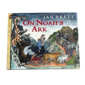 On Noah's Ark Book by Jan Brett Hardcover